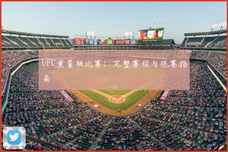 UFC重量级比赛:完整赛程与观赛指南
