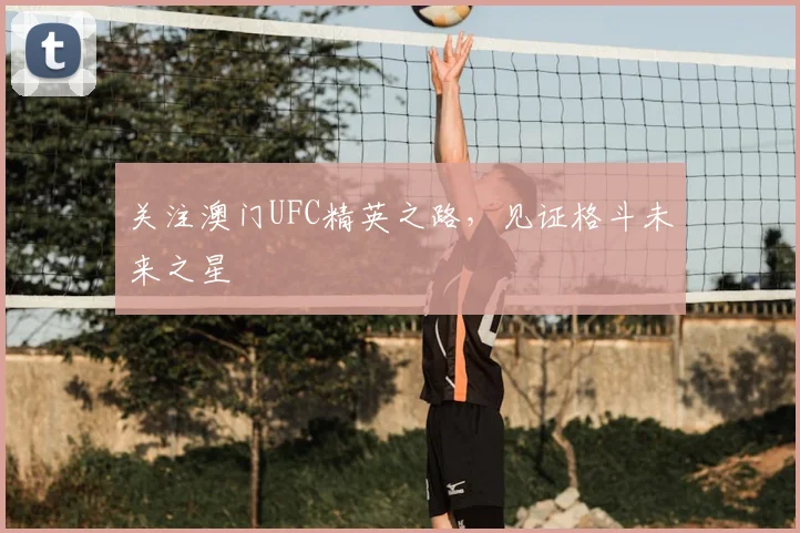 关注澳门UFC精英之路,见证格斗未来之星