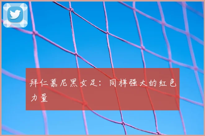 拜仁慕尼黑女足：同样强大的红色力量